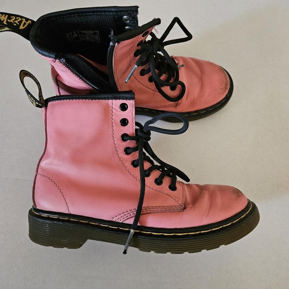 Dr. Martens Girls Kids Acid Pink